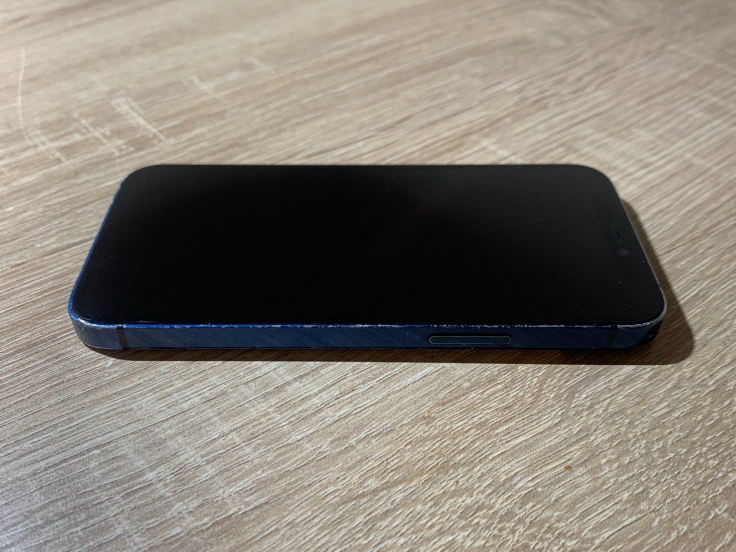 iPhone 12 mini 64GB ブルー ジャンク 液晶割れ - メルカリ