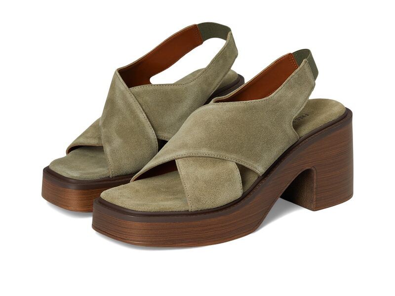 フリーピープル レディース シューズ ヒール プラットフォーム Free People Cora Platform Clogs Botanical Suede