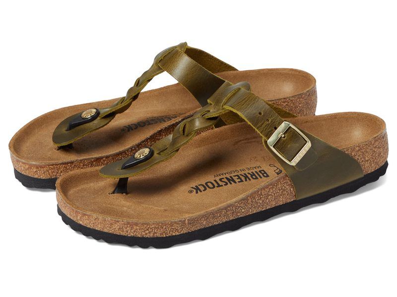 ビルケンシュトック レディース シューズ サンダル Birkenstock Gizeh Braided Green Olive Oil グリーン 29,850円