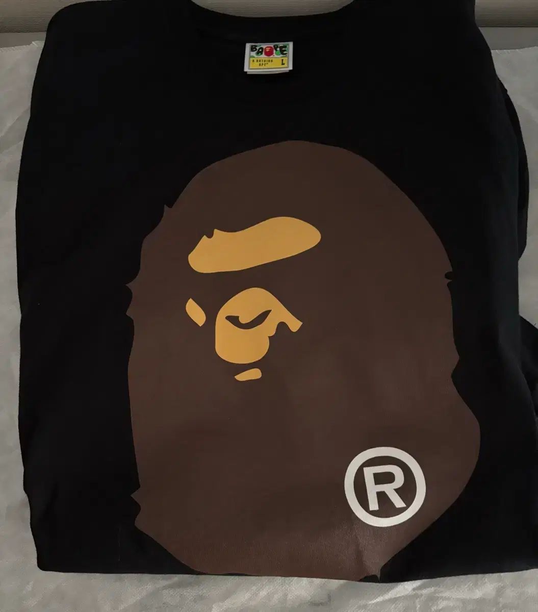 A BATHING APE BIG APE HEAD Tシャツ ブラック L 出品