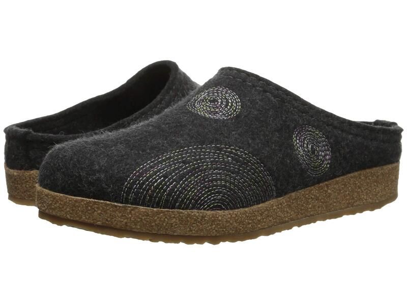 ハフィンガー レディース シューズ サンダル Haflinger Spirit Charcoal チャコール