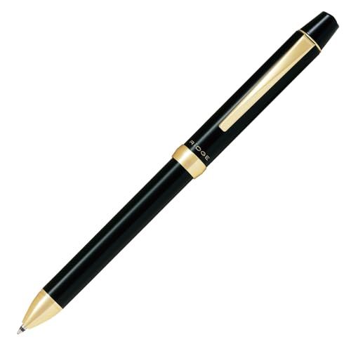 Pilot パイロット 多機能筆記具 3+1リッジ 3色ボール0.7mm黒/赤/青+0.5mmシャープ グロスブラック BTHRT5SR-GLBｍａ
