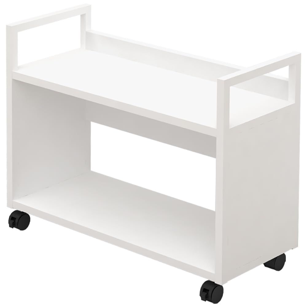 家具のAKIRA 机下収納 ホワイト スチール製 幅70cm 奥行28cm UDSK-0728-WHｍａ