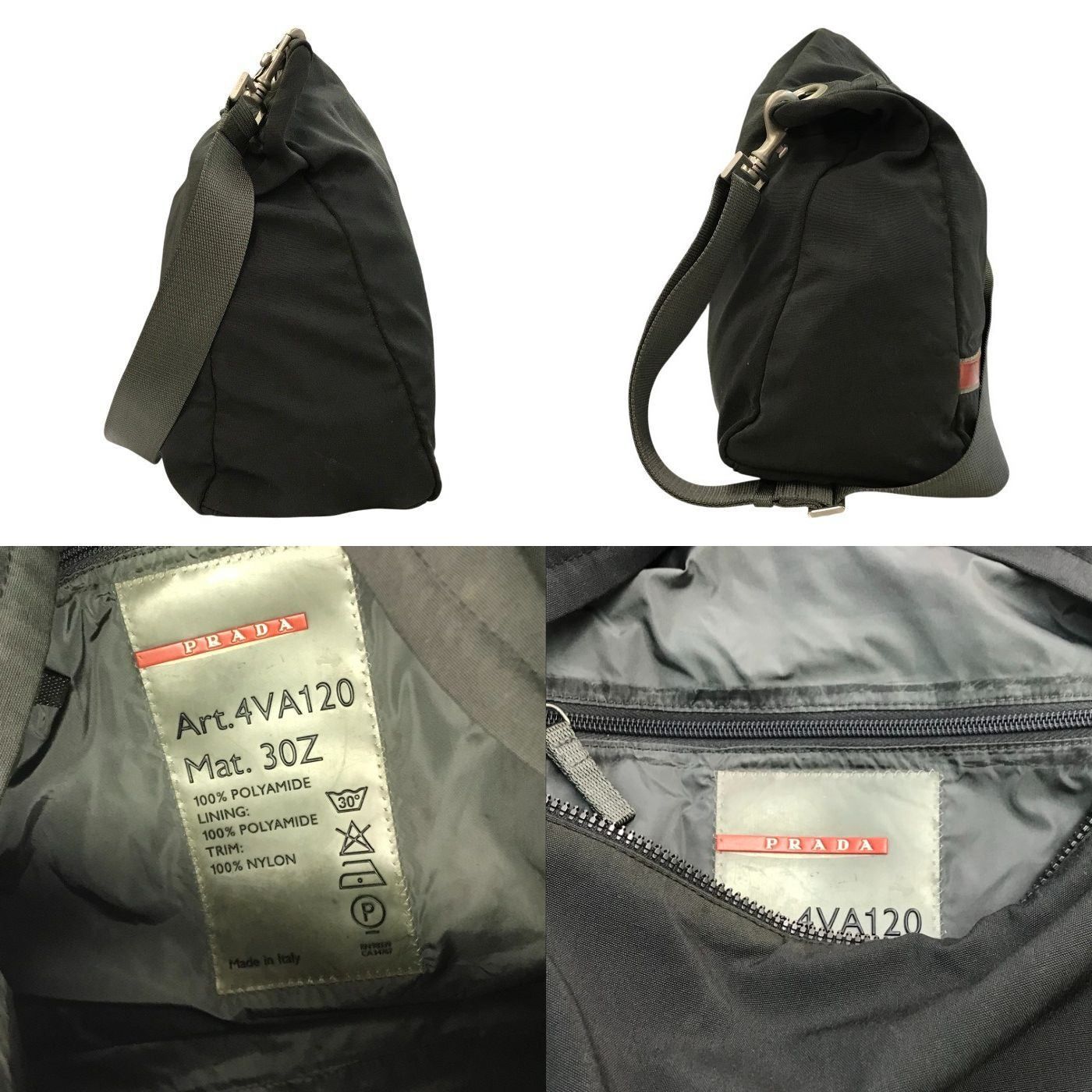 PRADA プラダ スポーツ ショルダーバッグ ユニセックス ナイロン 斜め 