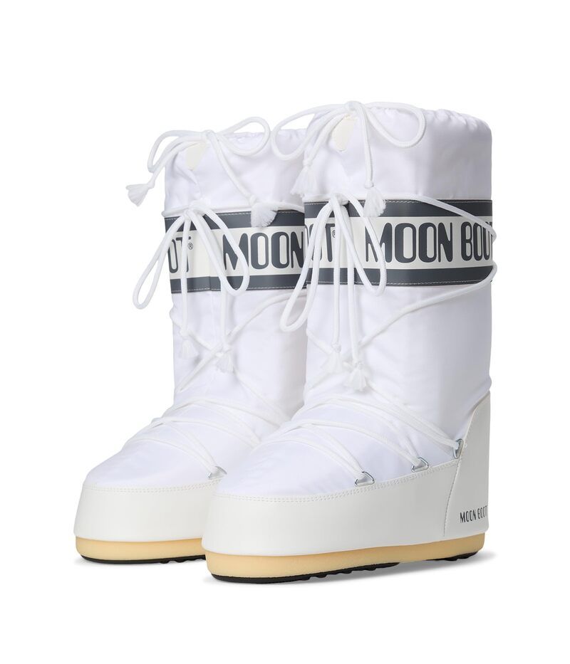 ムーンブーツ レディース シューズ ブーツ・レインブーツ ナイロン MOON BOOT Iconylon White ホワイト