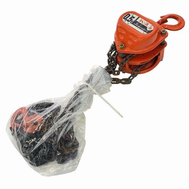 ☆中古品セット☆ELEPHANT 象印 0.5t チェーンブロック K-2型 750kg 