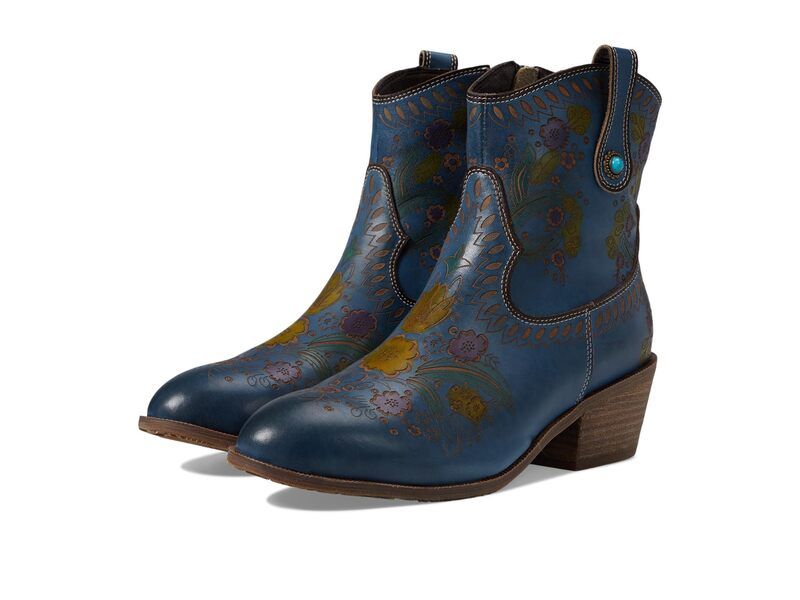スプリングステップ レディース シューズ ブーツ・レインブーツ LArtiste by Spring Step Galop Blue ブルー