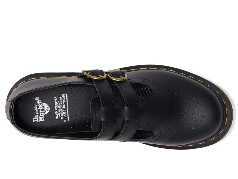 ドクターマーチン レディース シューズ スリッポン・ローファー Dr Martens Vegan 8065 Black ブラック