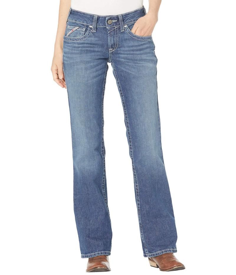 アリアト レディース ボトムス デニムパンツ ブーツカット ブーツ Ariat Flame Resistant Nus Ruse Durastretch Entwined Bootcut in Oceanside Oceanside
