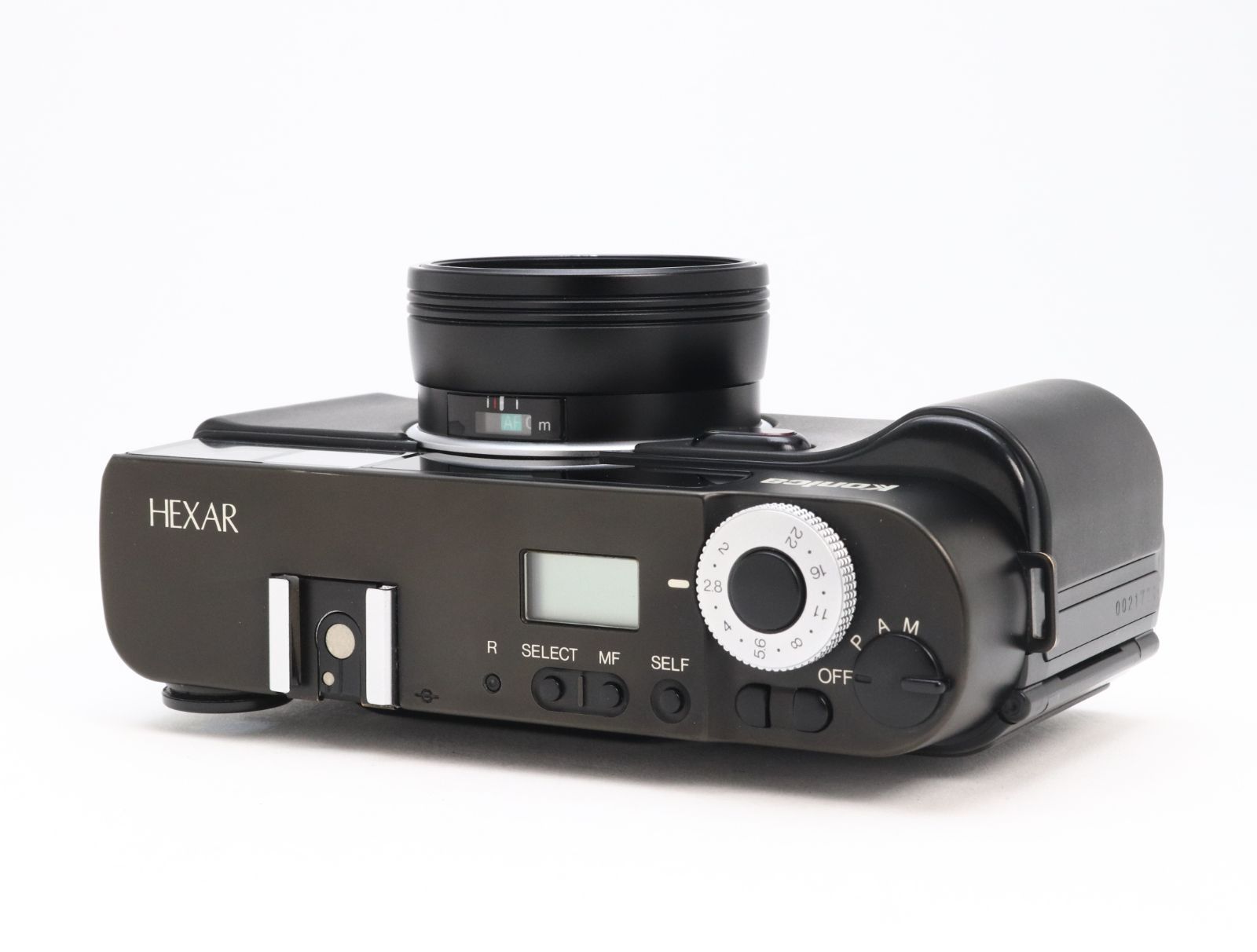AB (良品) KONICA コニカ HEXAR ヘキサー 35mm F2 ブラック コンパクト
