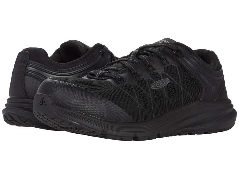 キーン メンズ シューズ スニーカー KEEN Utility Vista Energy BlackRaven ブラック