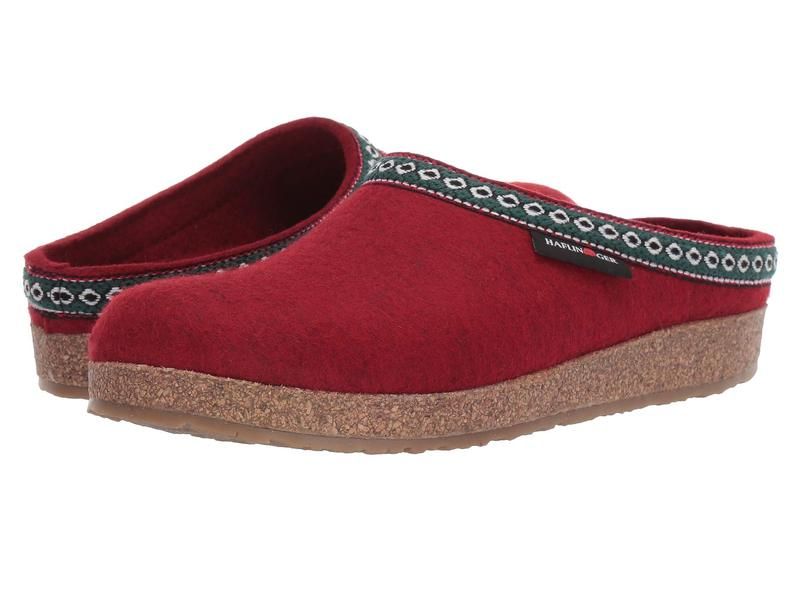 ハフィンガー レディース シューズ サンダル Haflinger GZ Classic Grizzly Red レッド