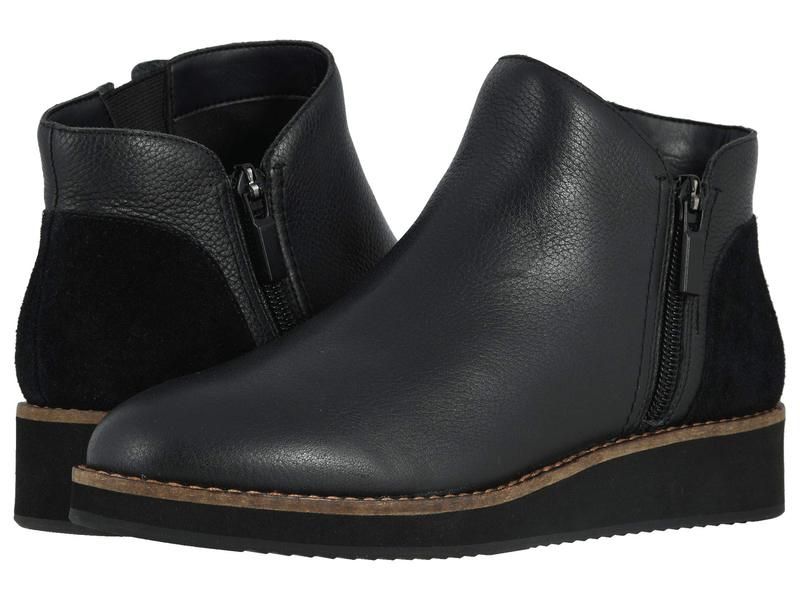 ソフトウォーク レディース シューズ ブーツ・レインブーツ SoftWalk Wesley Black ブラック
