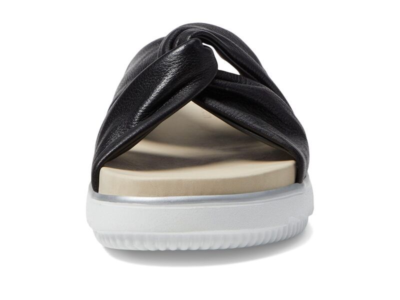 ポール・グリーン レディース シューズ サンダル Paul Green Tiki Slide Black Leather ブラック ポール・グリーン レディース シューズ サンダル Paul Green Tiki Slide Black Leather ブラック