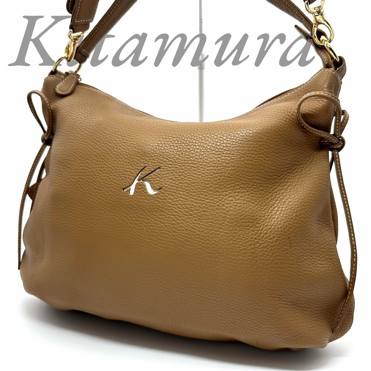 B5541】 Kitamura キタムラ 2way ショルダーバッグ ハンドバッグ