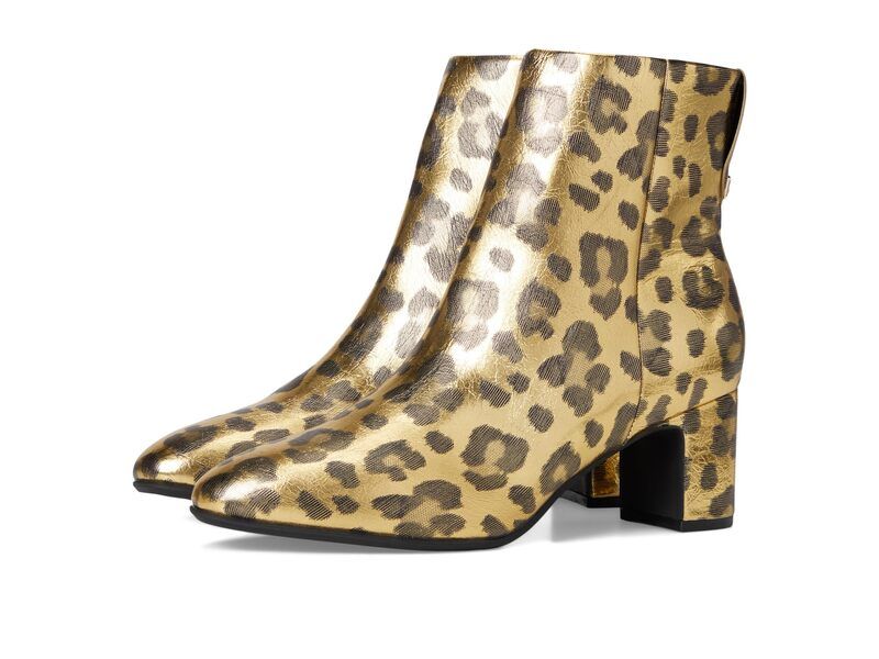 エアロソールズ レディース シューズ スリッポン・ローファー Aerosoles Magnus Gold Leopard ゴールド