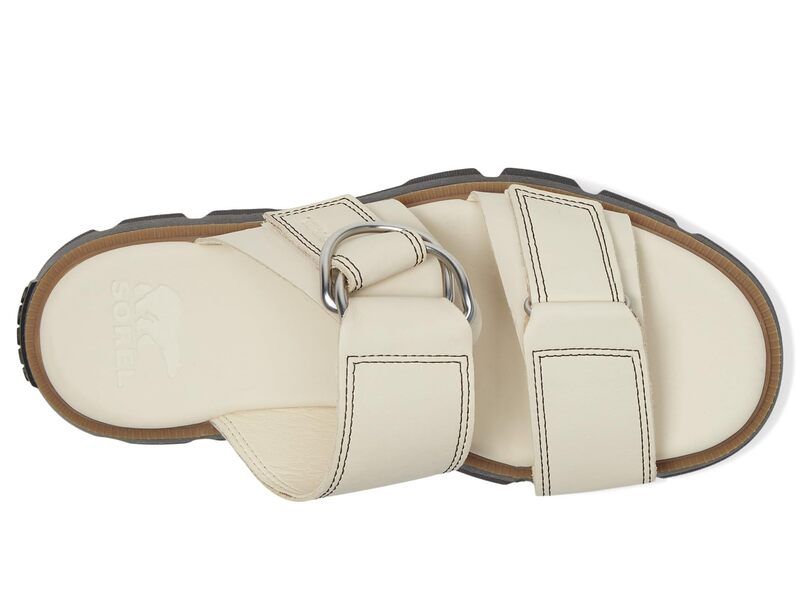 ソレル レディース シューズ サンダル SOREL Rein CB Slide Sandals ChalkBlack チョーク