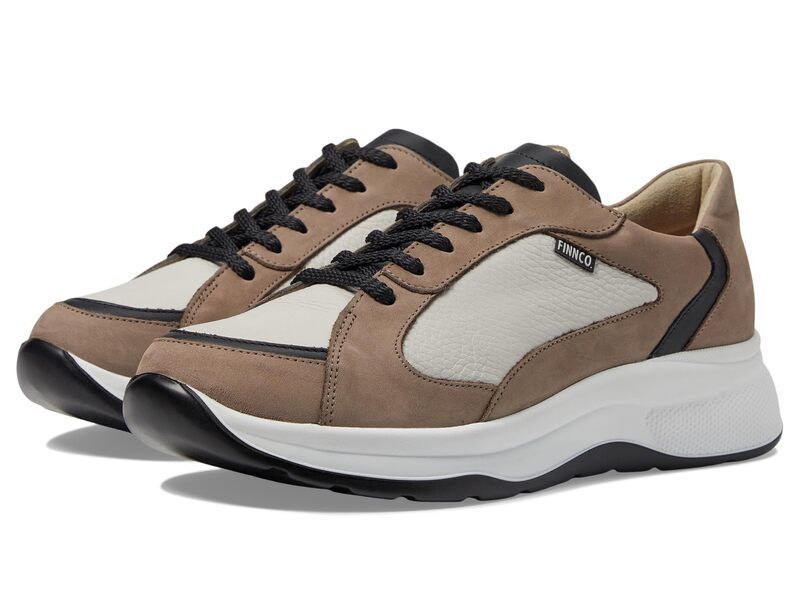 フィンコンフォート レディース シューズ ブーツ・レインブーツ Finn Comfort Piccadilly GravelSchwarzBeige NubukNuriHillcrest ベージュ