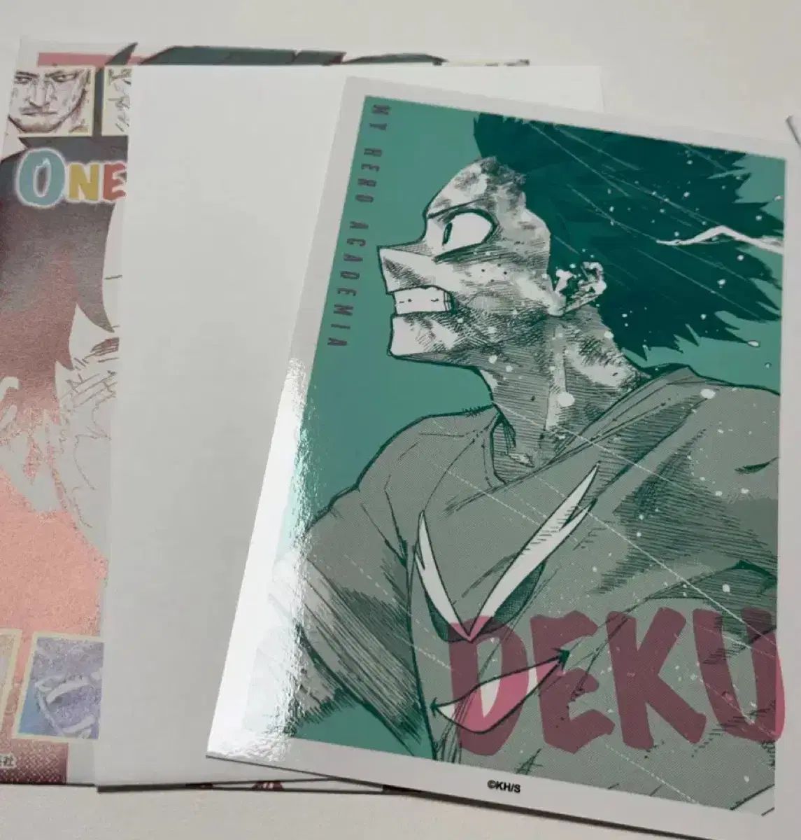 僕のヒーローアカデミア ヒロアカ 原画展 原画 ONEシーン カード 緑谷 出久