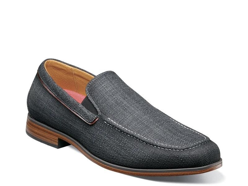 ステイシーアダムス メンズ シューズ スリッポン・ローファー Stacy AdamsRidgley Loafer Charcoal Grey チャコール
