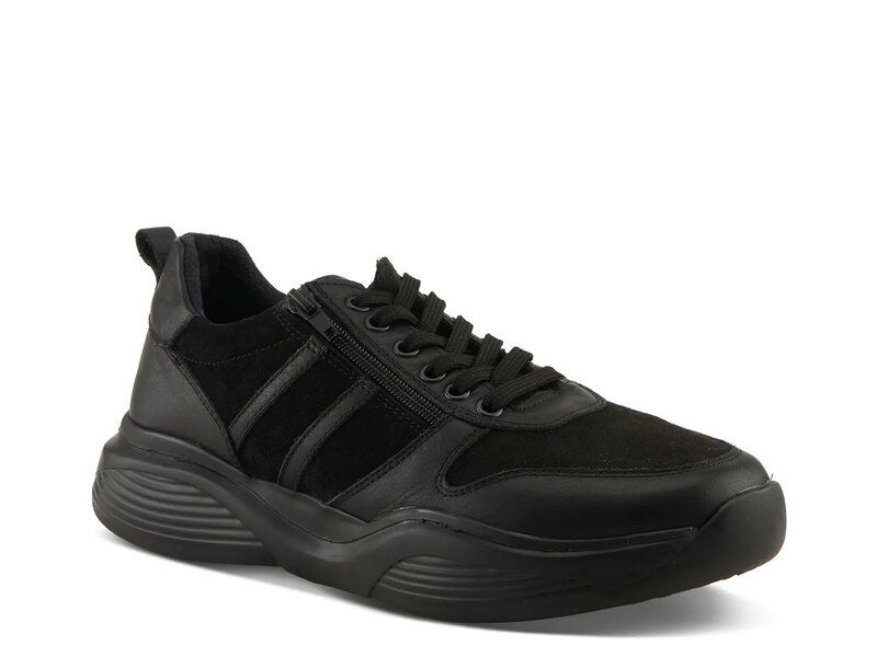 スプリングステップ メンズ シューズ スリッポン・ローファー スニーカー Spring Step Melvin Sneaker BlackMulticolor ブラック