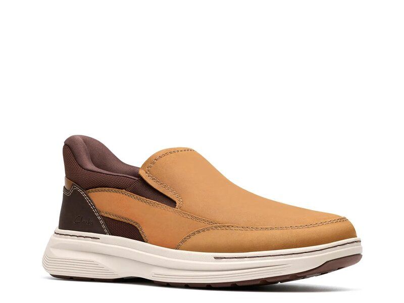 クラークス メンズ シューズ スリッポン・ローファー Clarks Craftwell Step Loafer Light Brown Leather ブラウン