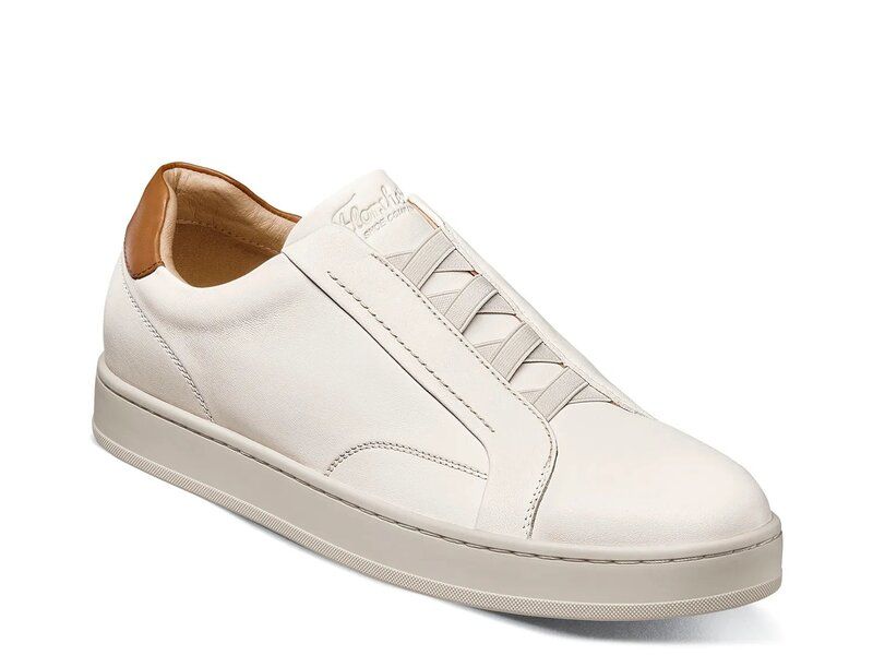 フローシャイム メンズ シューズ スリッポン・ローファー スニーカー Florsheim Monopoli SlipOn Sneaker Cream クリーム
