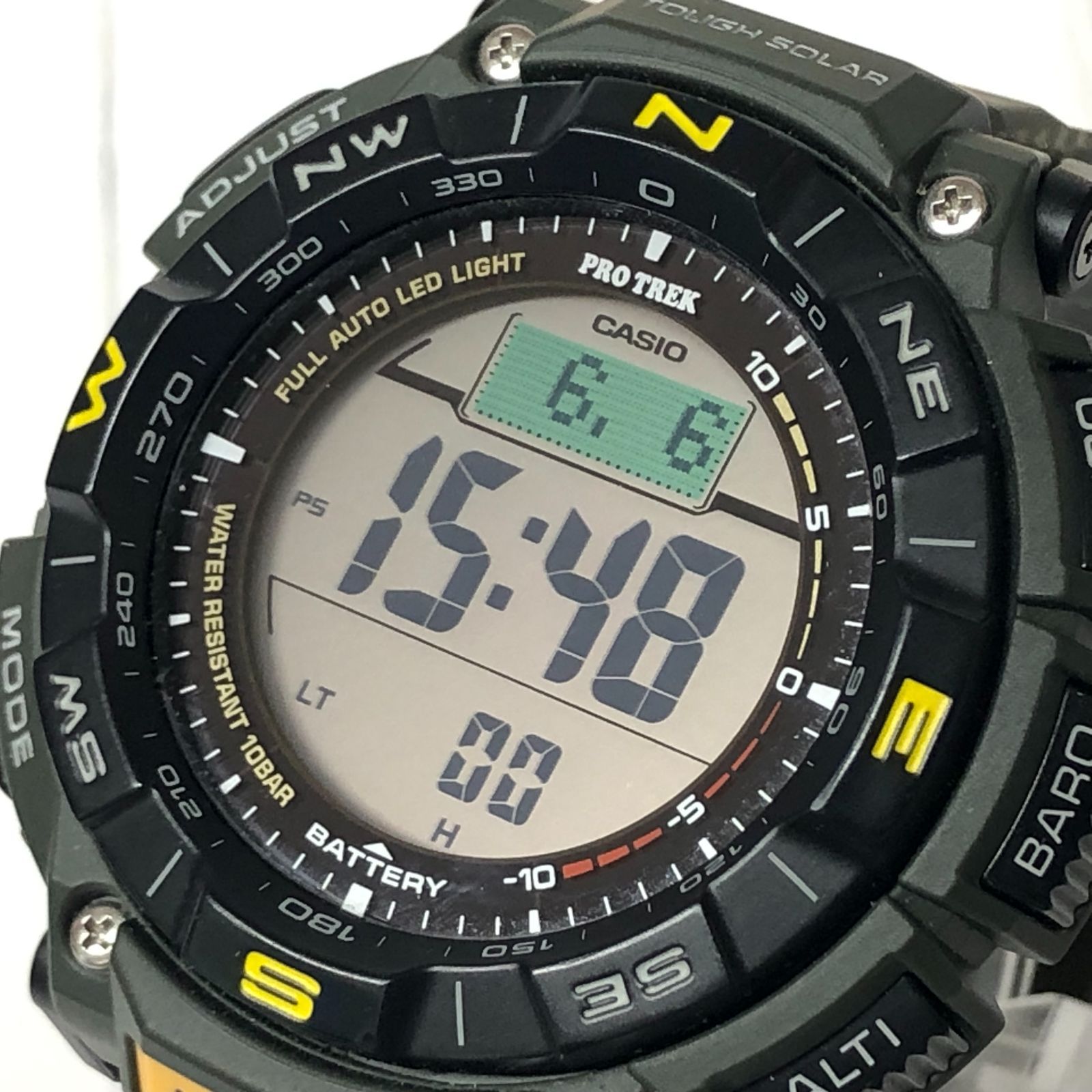 m001 X(60) 美品 CASIO PROTREK PRG-340-3JF カシオ プロトレック 