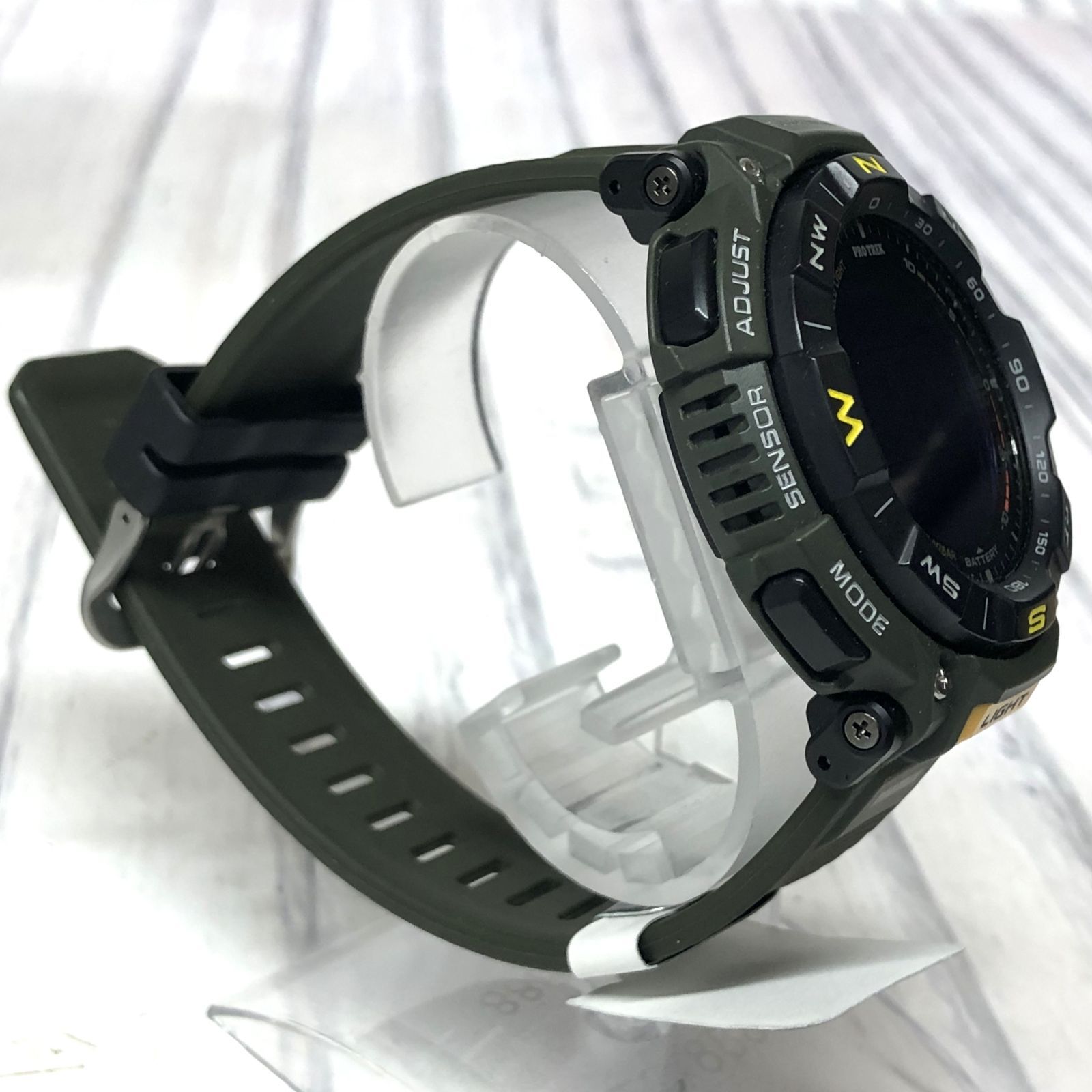 m001 X(60) 美品 CASIO PROTREK PRG-340-3JF カシオ プロトレック 