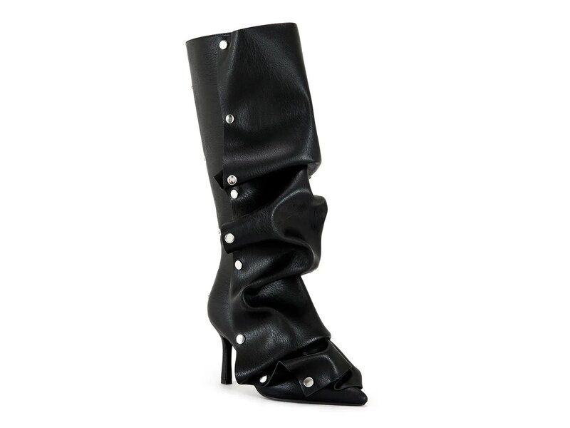 アザレア ワン レディース シューズ ブーツ・レインブーツ Azalea Wang Imogine Boot Black ブラック