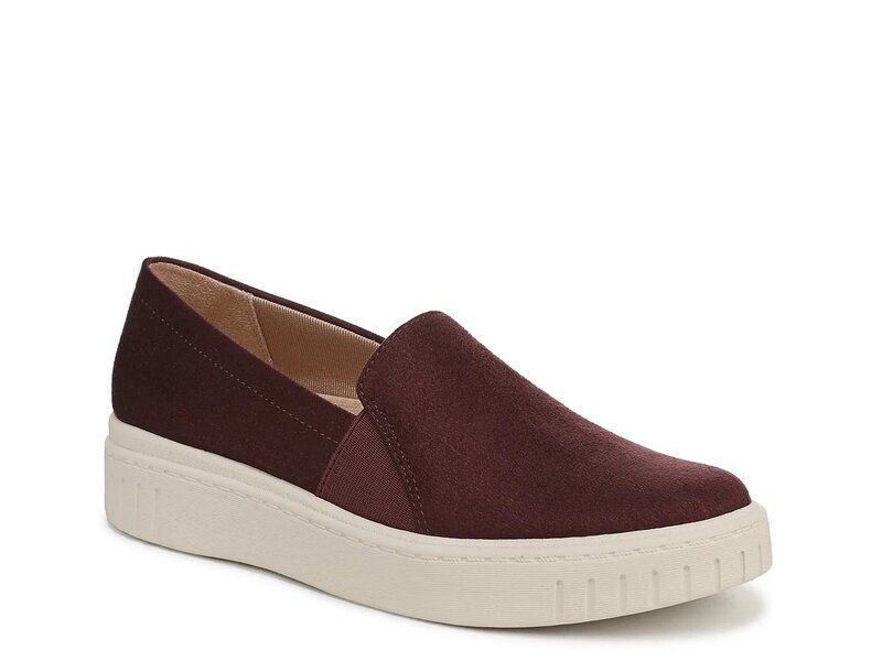 ライフストライド レディース シューズ スリッポン・ローファー スニーカー LifeStride Grandeur SlipOn Sneaker Wine Red レッド