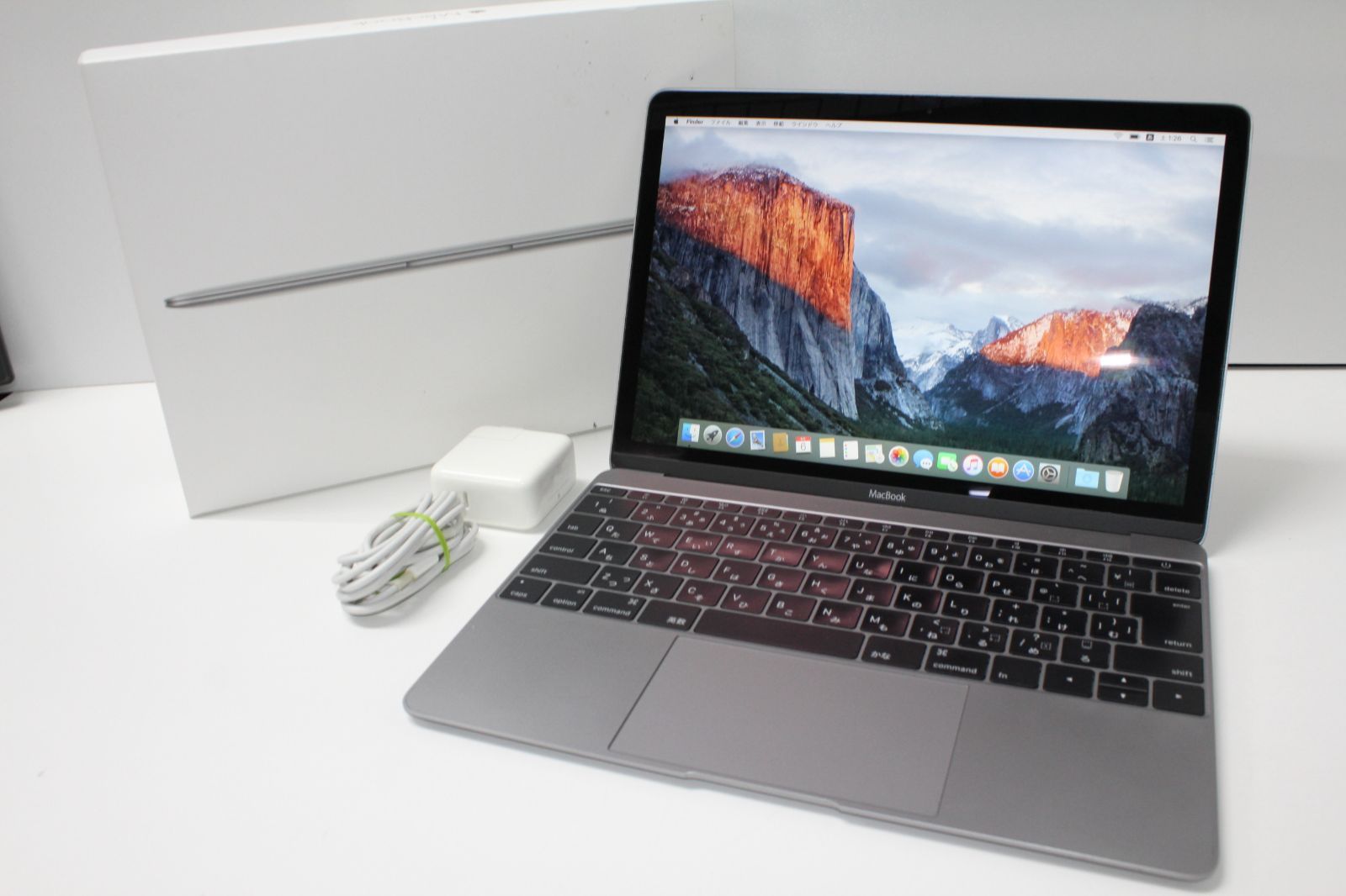 MacBook（Retina,12インチ,Early 2016）256GB/8GB〈MLH72J/A〉④