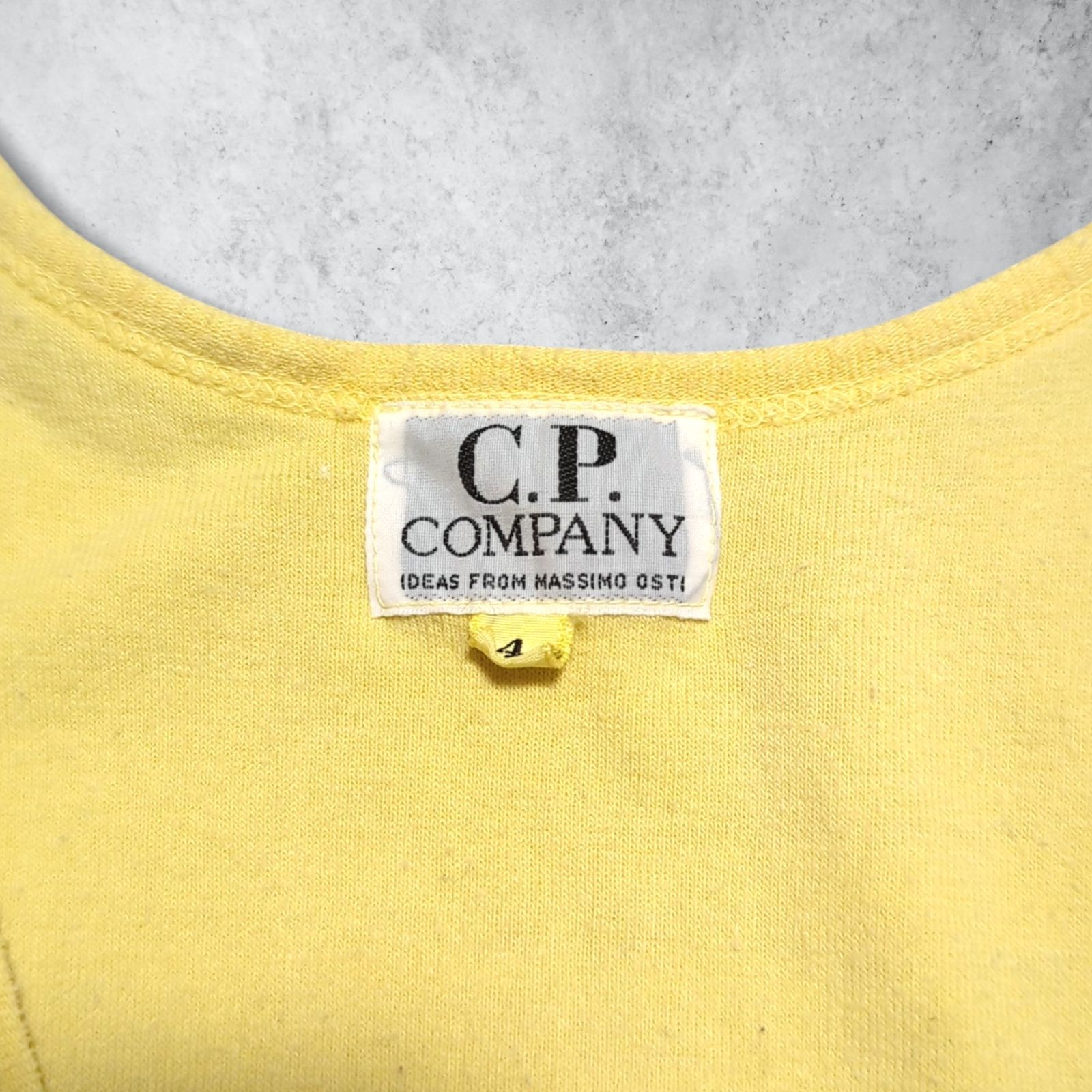 C.P.COMPANY シーピーカンパニー 80s 90s マッシモオスティ ロゴ 