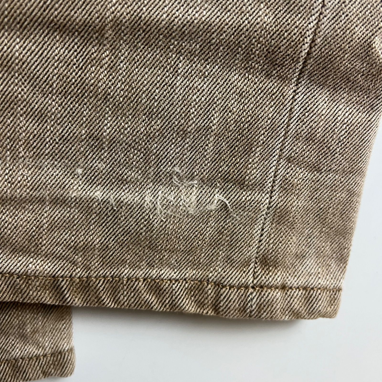 BURBERRY BLUE LABEL y2k archive beige fade grunge pants M