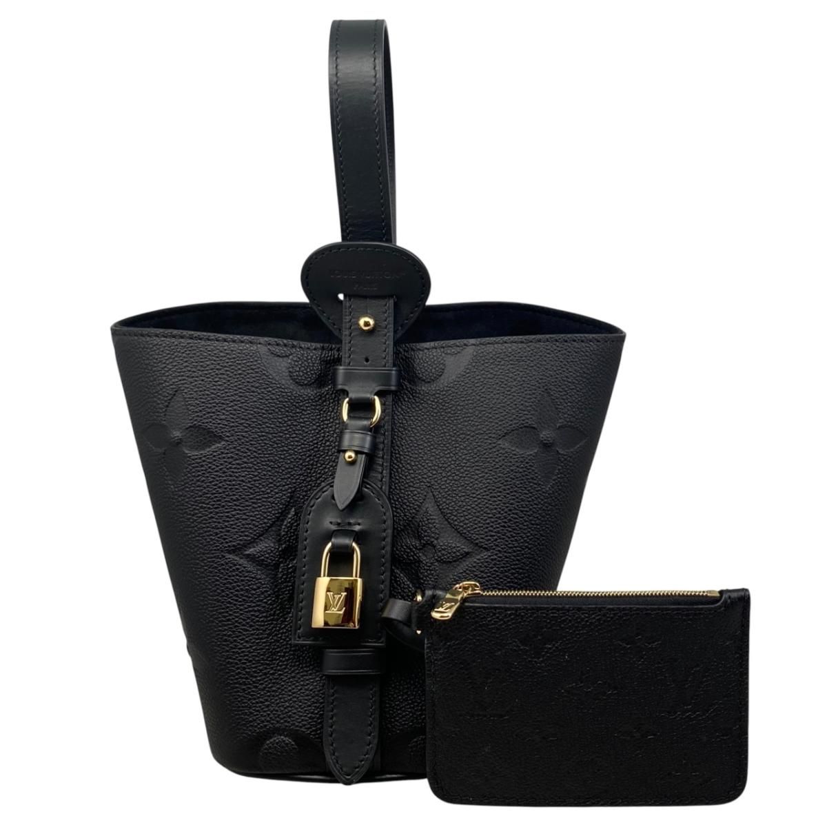 ☆ルイヴィトン ハンドバッグ ショルダーバッグ オール･インBB M13480 モノグラム アンプラント ノワール ブラック LOUIS VUITTON