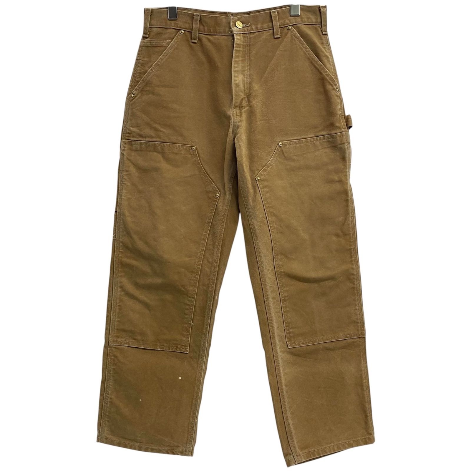 カーハート Carhartt 00's USA製 ダブルニー ペインターパンツ ボトムスその他 ベージュ W32 L28サイズ 201MB-1506 VB