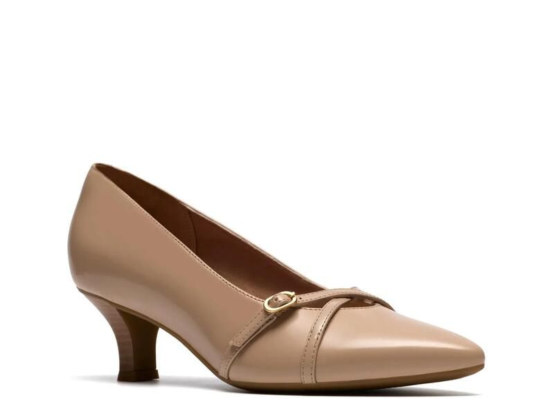 クラークス レディース シューズ パンプス Clarks Kepley Star Pump Beige Leather ベージュ