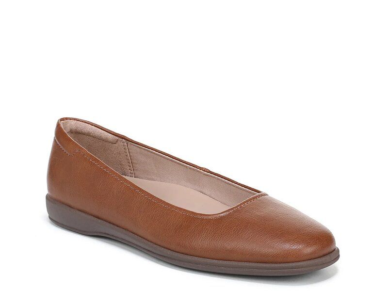 ナチュライザー レディース シューズ パンプス Naturalizer Soft Flex Ballet Flat Dark Brown ブラウン