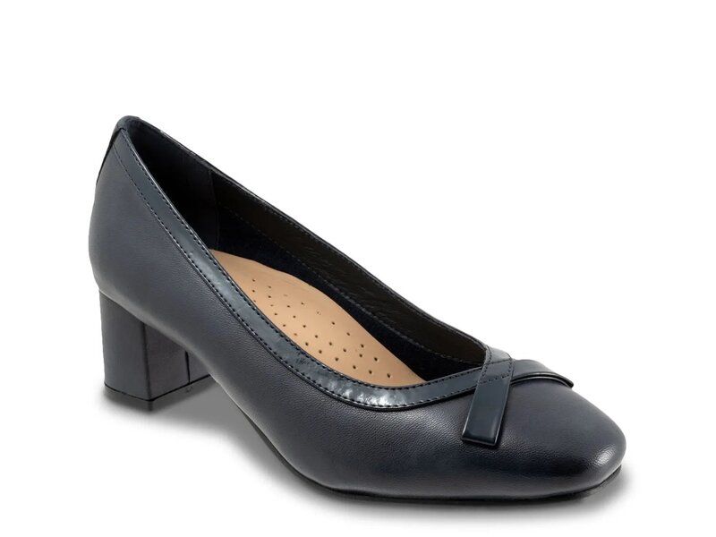 トロッターズ レディース シューズ パンプス Trotters Devin Pump Navy ネイビー