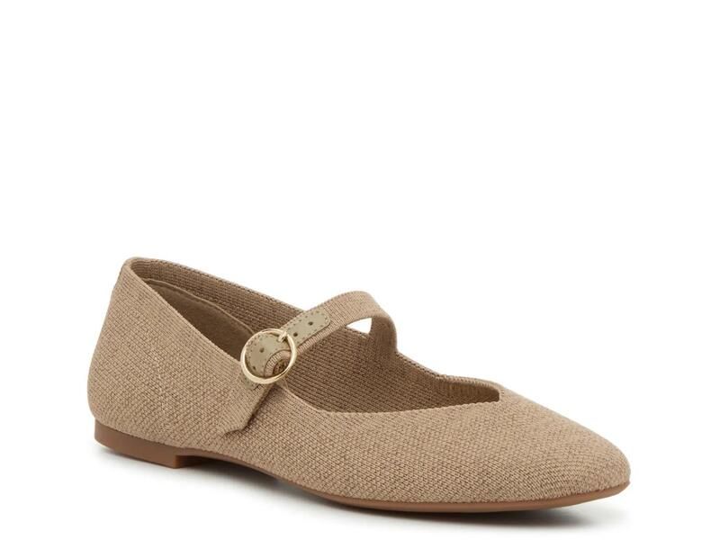 ケリー＆ケイティ レディース シューズ パンプス Kelly Katie Tajah Mary Jane Flat Beige Glitter ベージュ