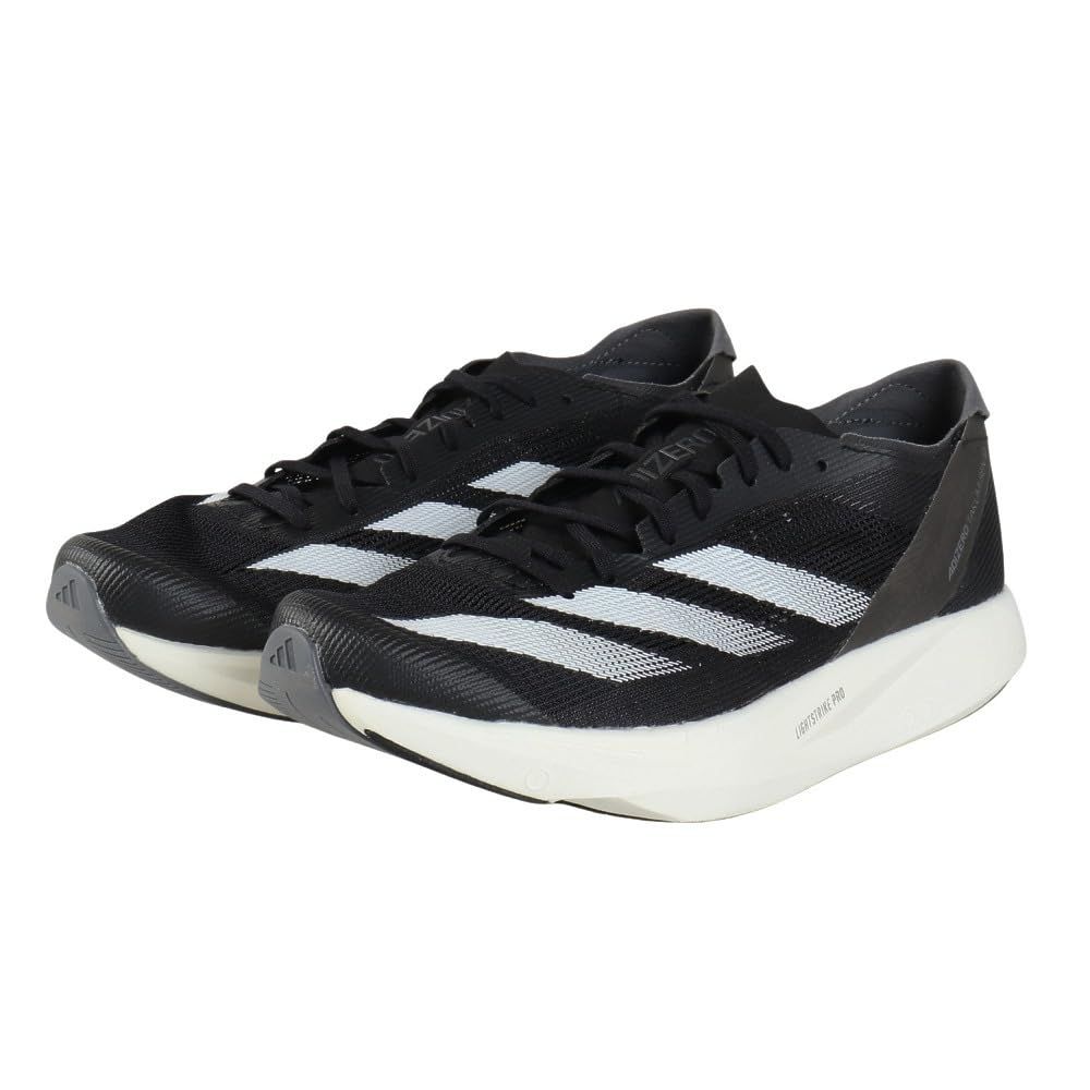 アディダス(adidas) ランニングシューズ アディゼロ タクミ セン10 コアブラック/ホワイト IH5710