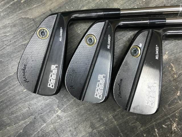 狭山□【中古】 アイアンセット ドゥーカス RELOADED+ BLACK RECOIL 95