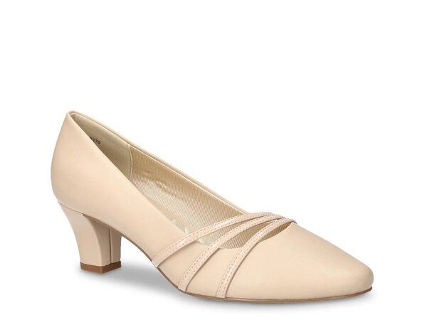 イージーストリート レディース シューズ パンプス Easy Street Cristiny Pump Beige ベージュ