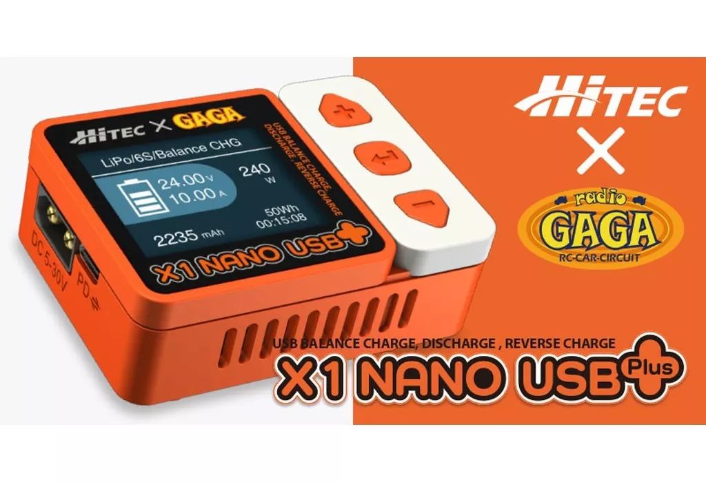 【新品】ラジコン X1 NANO USB + GAGA Ver. (X1 ナノ USB プラス) ガガバージョン [44362]