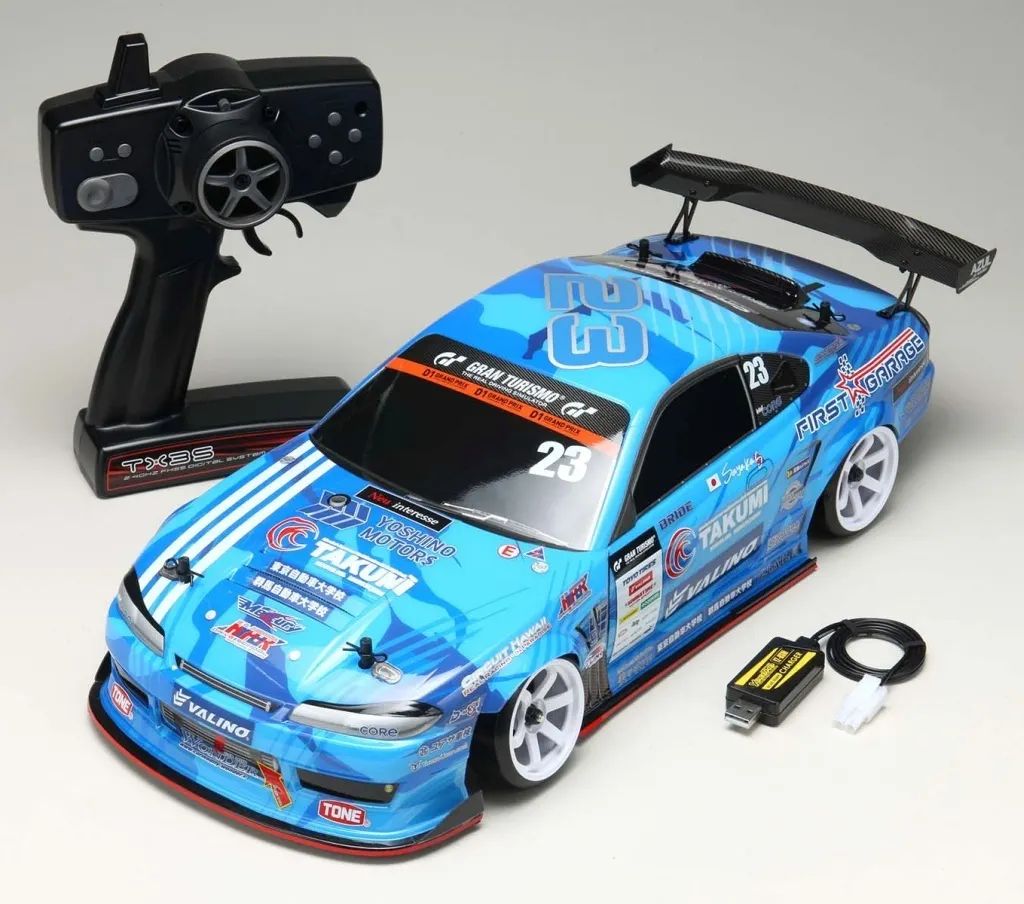 【新品】ラジコン 1/10 ドリフトパッケージ RTR Mercury SAYAKA Special (S15) ジャイロ付き完成車 2.4GHz仕様 [DPR-MS15]