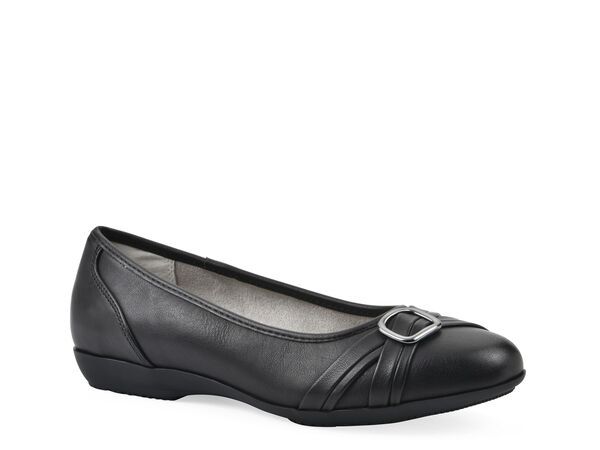 クリフバイホワイトマウンテン レディース シューズ パンプス Cliffs by White Mountain Calming Ballet Flat Black ブラック