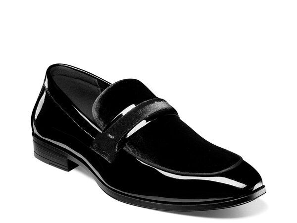 ステイシーアダムス メンズ シューズ スリッポン・ローファー Stacy Adams Spratley Loafer Black ブラック