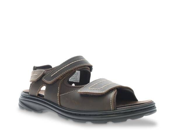 プロペット メンズ シューズ サンダル Propet Hudson Sandal Dark Brown ブラウン