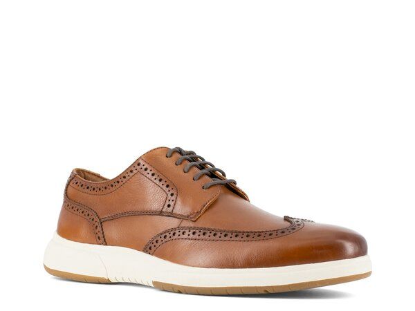フローシャイム メンズ シューズ オックスフォード Tシャツ Florsheim Work Flair Steel Toe Work Oxford Dark Brown ブラウン