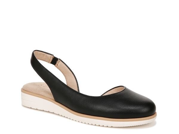 ソウルニュトライザー レディース シューズ スリッポン・ローファー SOUL Naturalizer Idea Wedge SlipOn Black ブラック